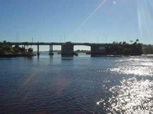 view of the intercoastal waterway from the boat launching ramp